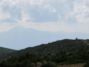 20110702磐梯山が見える